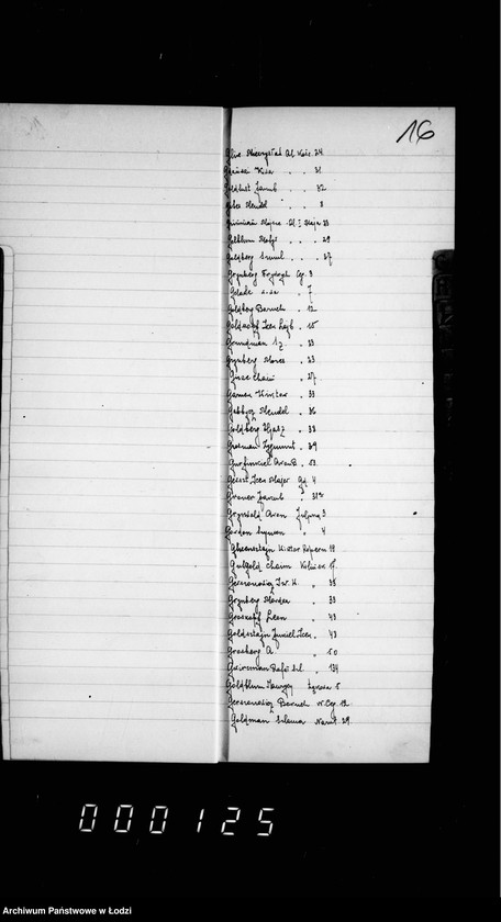 Obraz 17 z jednostki "Skorowidz rekursów w sprawach składek gminy za 1926 r."