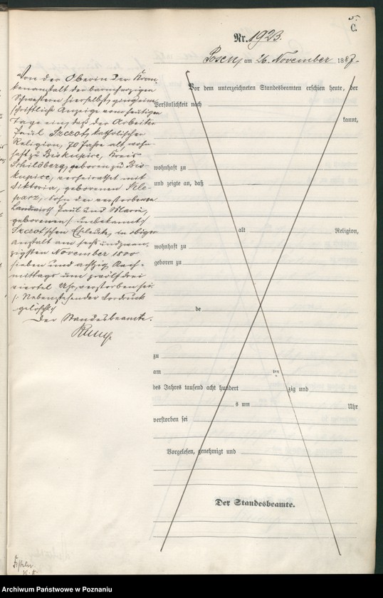 Obraz 8 z jednostki "Księga zgonów t. V"