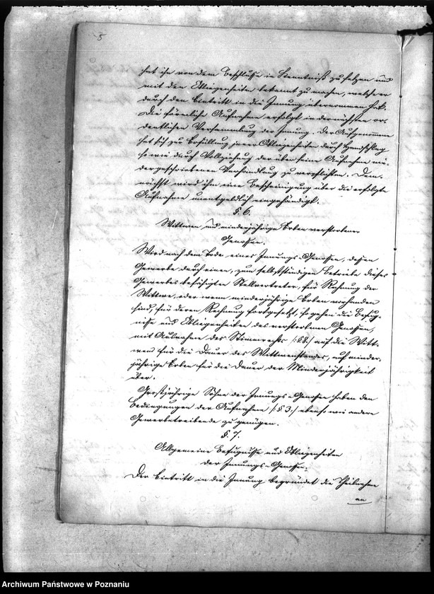 Obraz 9 z jednostki "Statut der Zimmer-Schiffbauer-Mühlenbauer- und Brunnenmacher-Innung zu Posen"