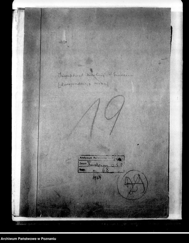 Obraz 4 z jednostki "Inspektorat Szkolny-Gniezno [korespondencja różna]"