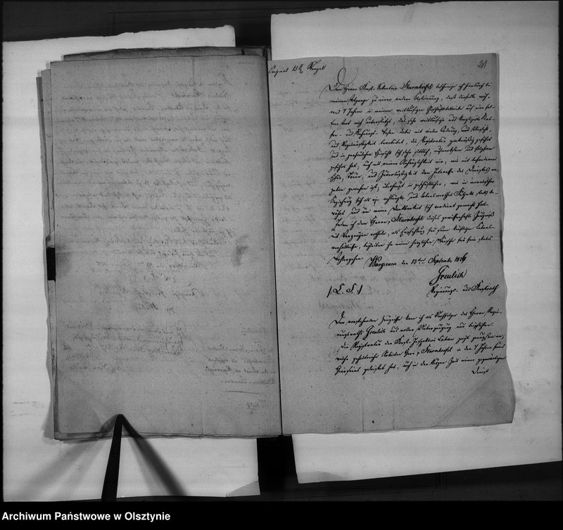 image.from.unit.number "Anstellung des Kreissekretair Sturmhoefel [Johann Friedrich] als Regierungs-Sekretair"