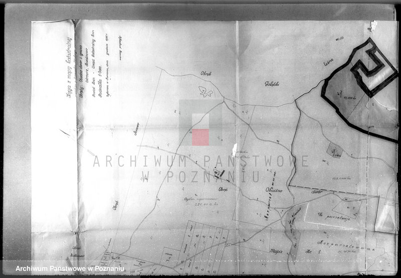 Obraz 11 z jednostki "Majątek Obudno powiatu żnińskiego wyłączenie z art.4/5 ustawy o wykonaniu reformy rolnej"