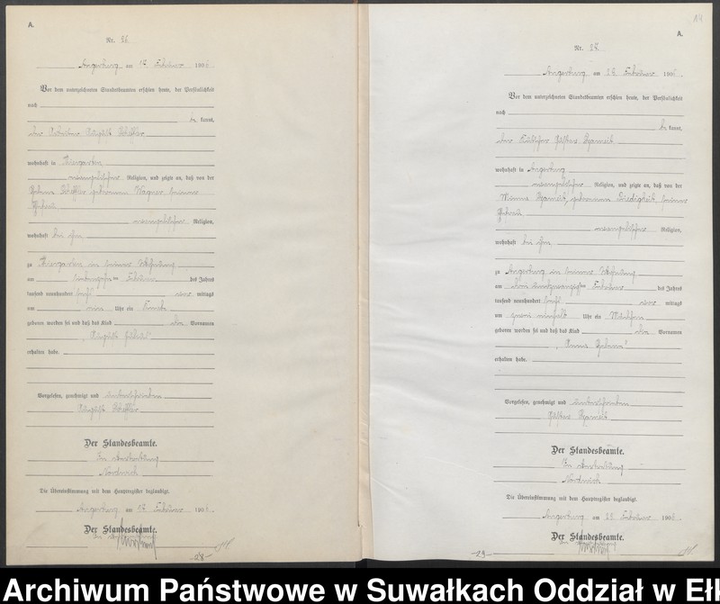 image.from.unit.number "Geburts-Neben-Register des Preussischen Standes-Amtes Angerburg Kreis Angerburg"