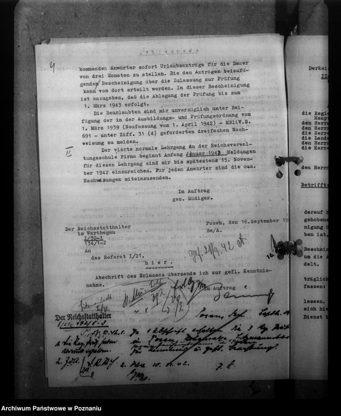 Obraz 8 z jednostki "Ausbildung des Beamtennachwuchses"