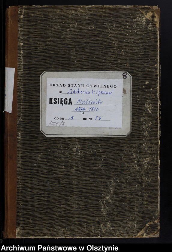 image.from.unit.number "Heiraths-Haupt-Register Nr 1 - 26"