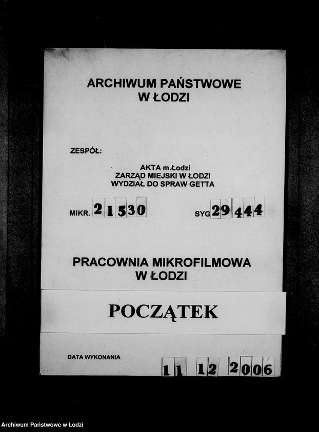 Obraz 1 z jednostki "Korrespondenz mit den Abteilungen im Hause"