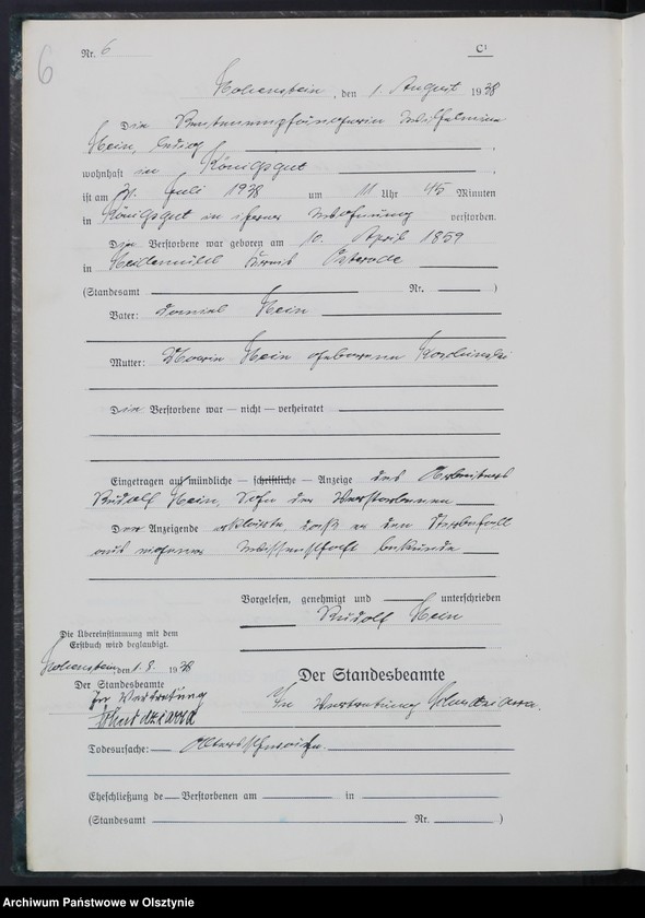 image.from.unit.number "Sterbe-Zweitbuch Tom II,Nr 1 - 38"