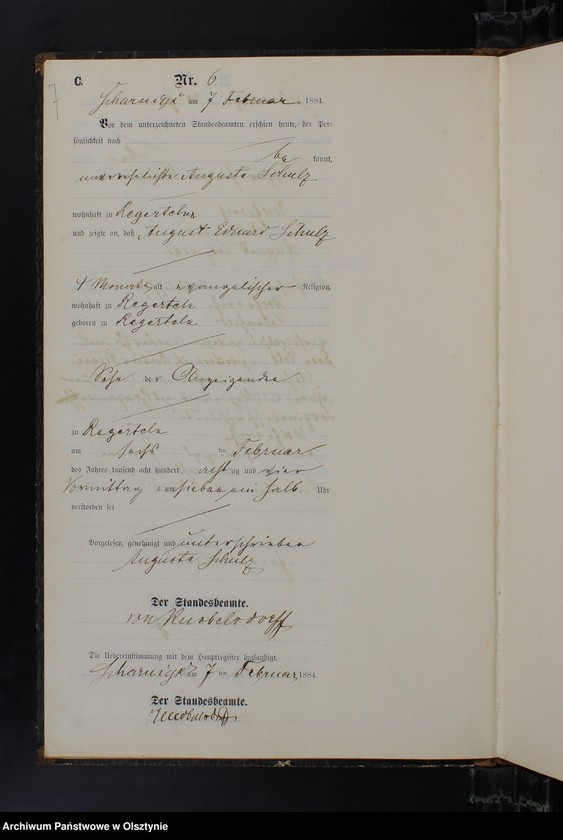 image.from.unit.number "Sterbe-Neben-Register Nr 1 - 61"