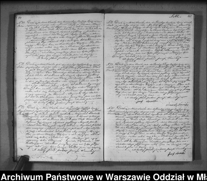 image.from.unit.number "Akta urodzeń, małżeństw i zgonów"