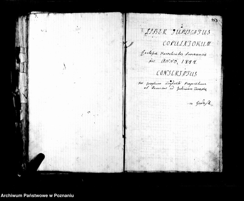 image.from.unit.number "Libri duplicati baptisatorum, copulatorum, mortuorum"