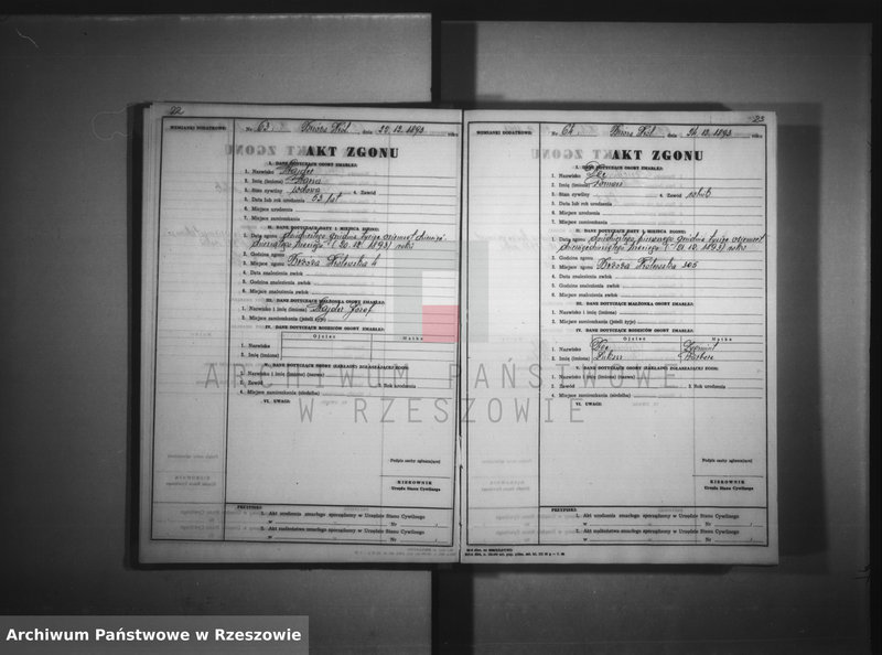 image.from.unit.number "Księga zgonów - Brzóza Królewska"