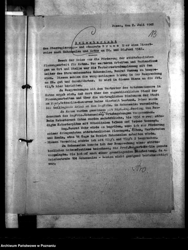 Obraz 17 z jednostki "Planung Kutno - rozbudowa miasta"