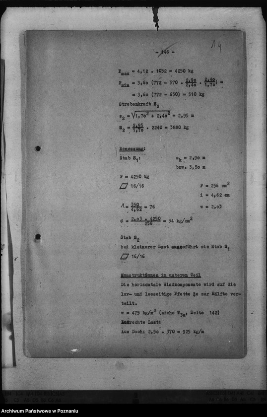 Obraz 18 z jednostki "Opis statyczny zamku w Poznaniu - II"