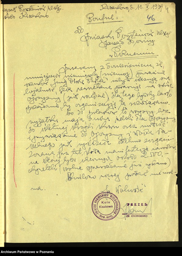 image.from.unit.number "Informacje o zachowaniu się Niemców na wiosnę 1939 r."