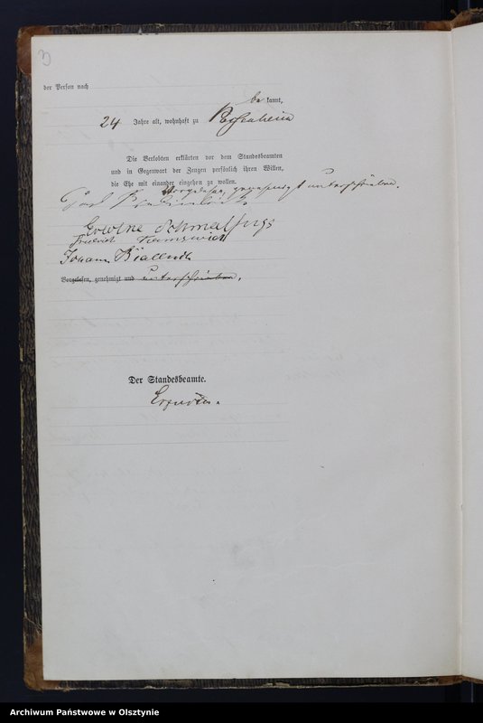 image.from.unit.number "Haupt-Heiraths-Register Nr 1 - 20"