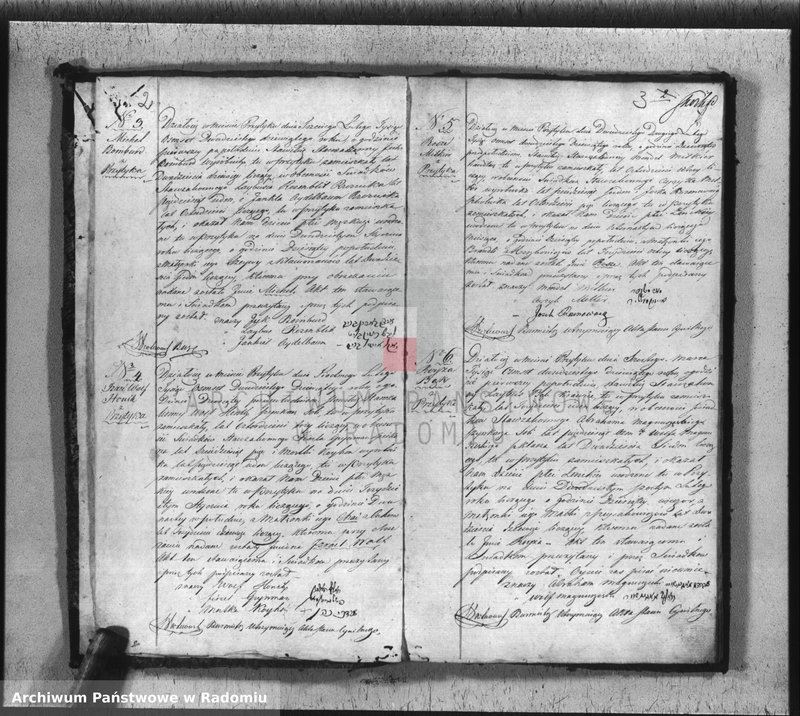Obraz z jednostki "Książka duplikat do zapisywania aktów urodzeń, śmierci i zaślubin na rok 1829 w parafii niechrześcijańskiej Przytyka"