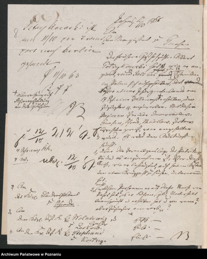 Obraz 13 z jednostki "A. betr. Wojciech Petrykowski, Gastwirt"