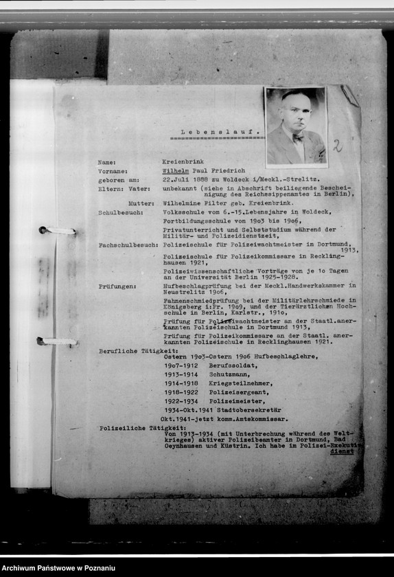 Obraz 6 z jednostki "Kreienbrink, Wilhelm - komisarz obwodowy"