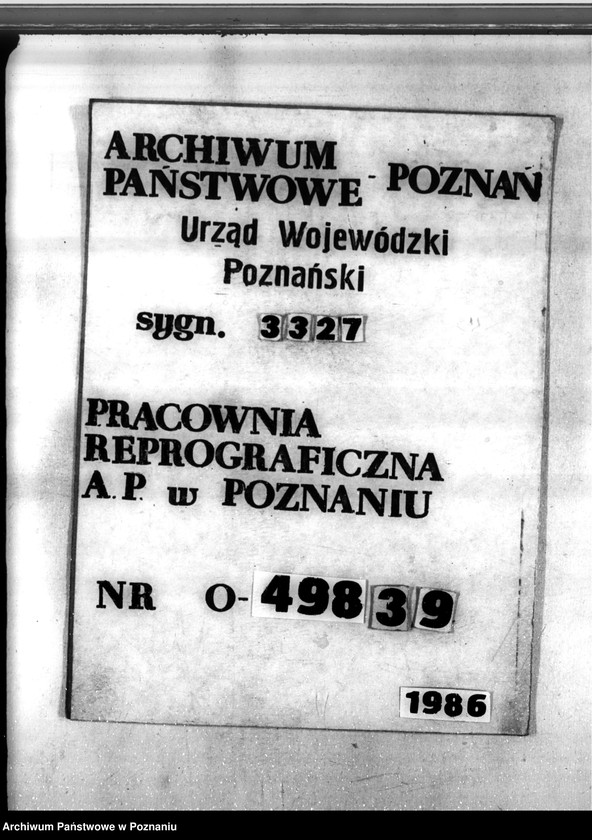 Obraz 1 z jednostki "Majątek Opatówek powiat kaliski sprawy leśne"