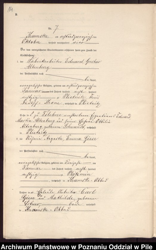 image.from.unit.number "Księga małżeństw"