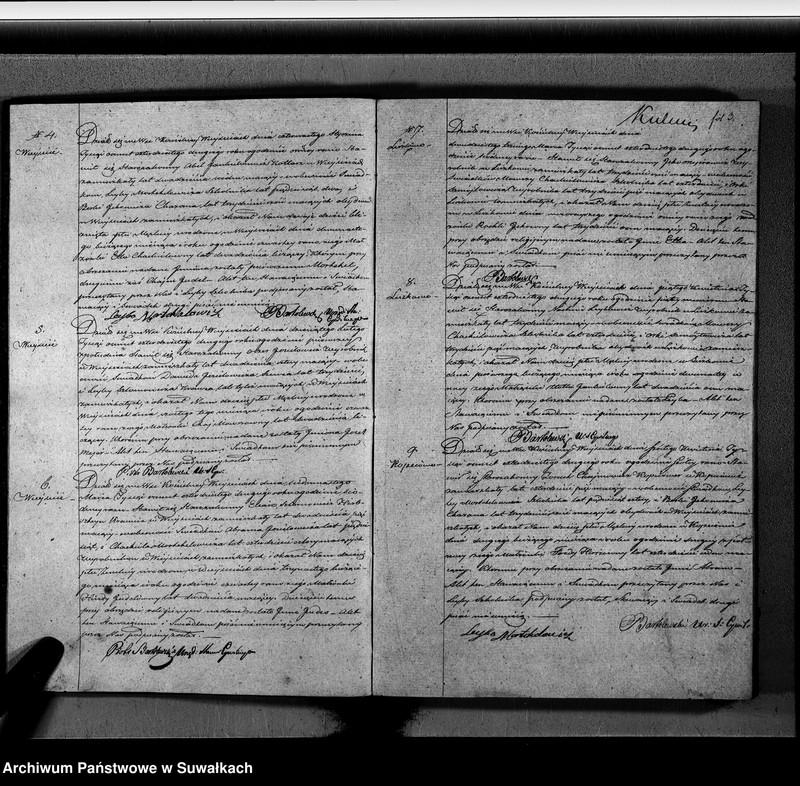 image.from.unit.number "Duplikat Aktow urodzonych, zaślubionych i Zeszłych Wyznania Mojżeszowego Okręgu Wiejsieie na Rok 1842 sporządzony"