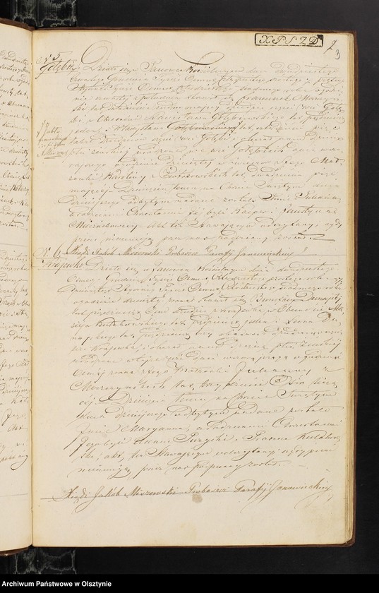 image.from.unit.number "Duplicat Akt Urodzenia Zaślubienia i Zeyścia Urzędnika Stanu Cywilnego Parafij Janowie[ckie]y za Rok 1847"