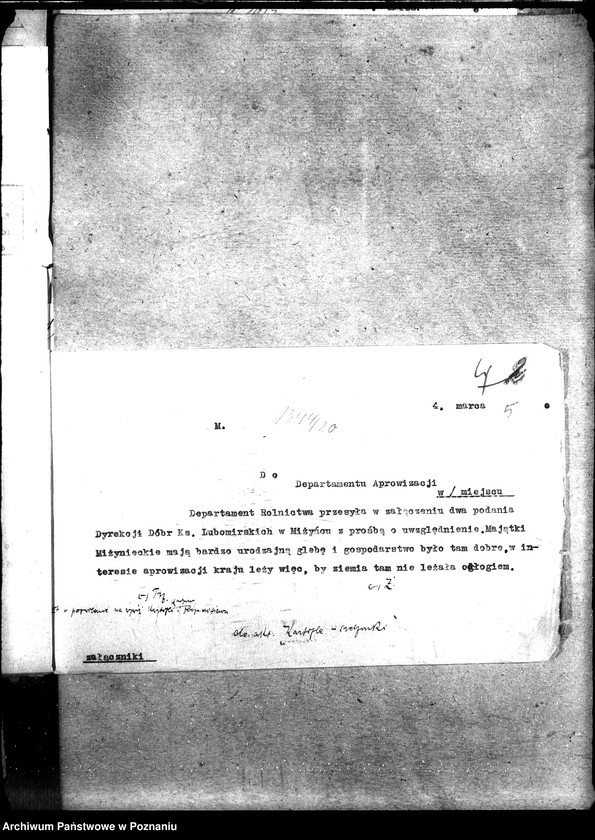 Obraz 9 z jednostki "Sprawy szczegółowo-administracyjne Sadzonki"