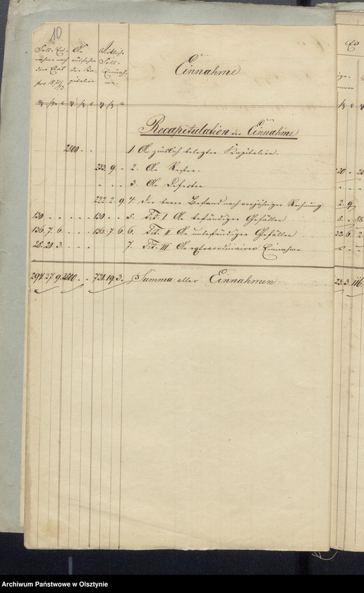 image.from.unit.number "Jahres Rechnung der Hospital - Casse zu Bosemb"