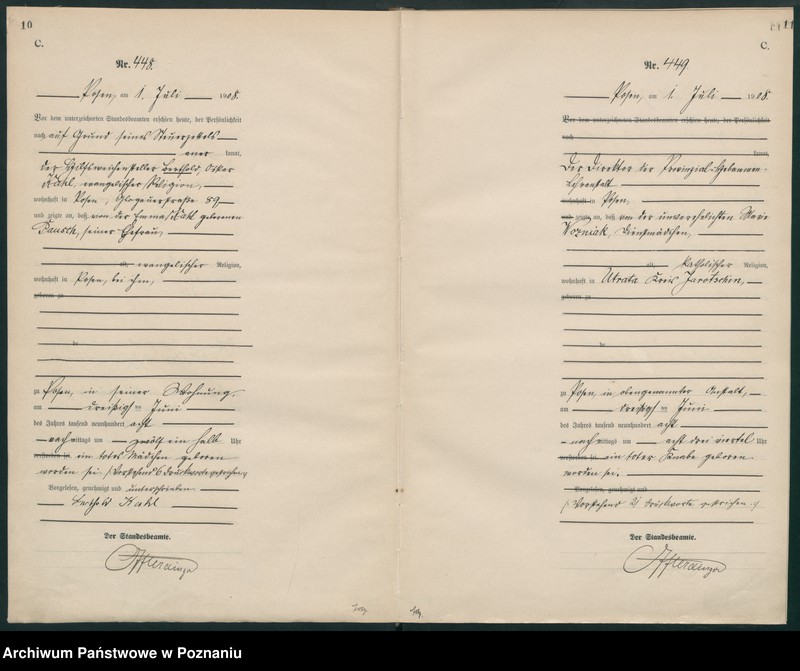 Obraz 8 z jednostki "Księga miejscowa zgonów tom II [Rejestr główny zgonów]"