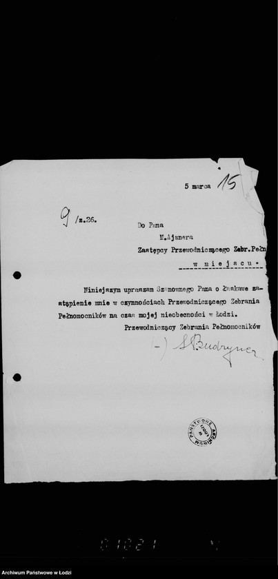 Obraz 19 z jednostki "Zebranie pełnomocników"