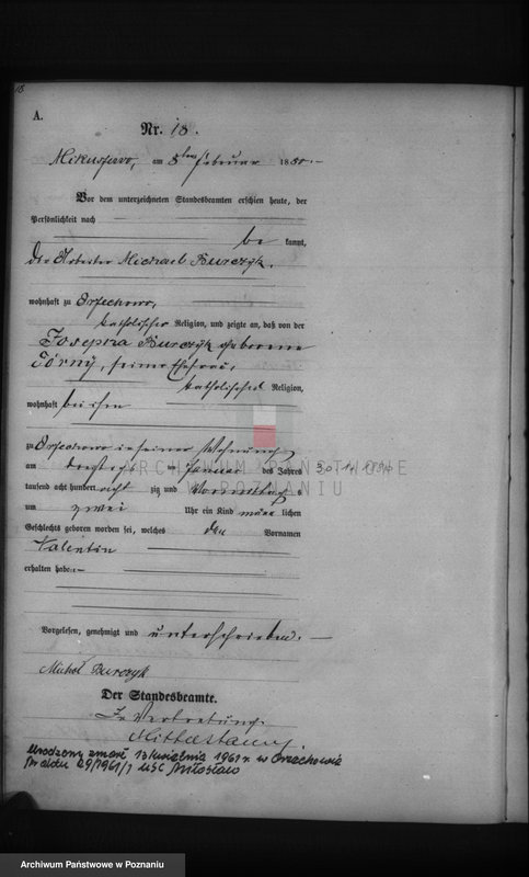 Obraz 20 z jednostki "Księga urodzeń"