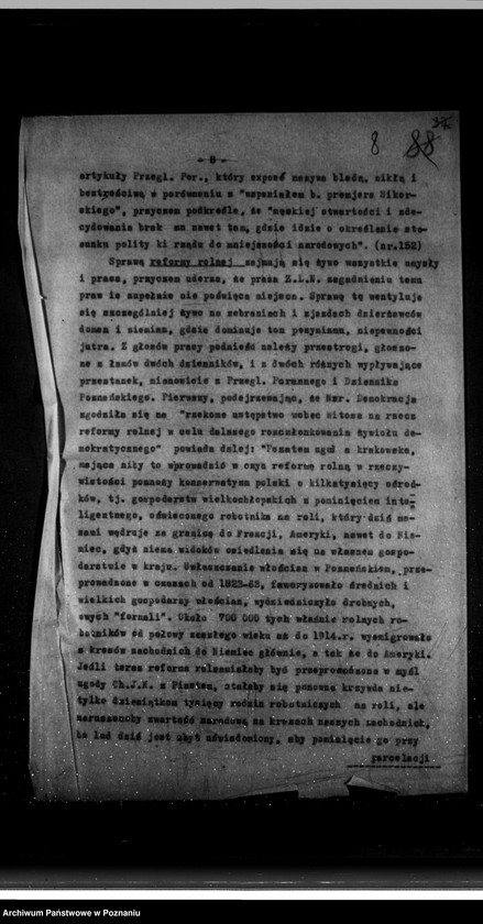 Obraz 12 z jednostki "Sprawozdania sytuacyjne miesięczne za miesiące czerwiec, lipiec, sierpień, wrzesień, październik, listopad 1923 r."