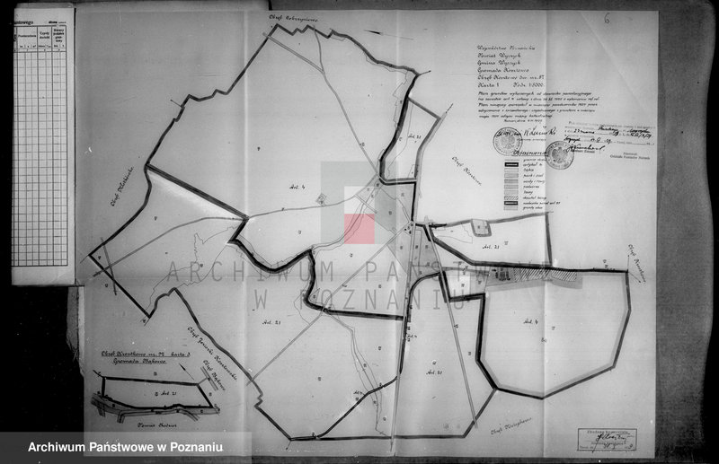 Obraz 10 z jednostki "Rejestr pomiarowy wyłączeń z art. 4 i 5 ustawy o reformie rolnej z majątku Kosztowo powiatu wyrzyskiego"