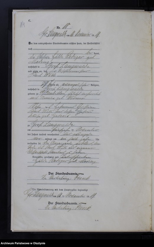 image.from.unit.number "Sterbe-Register Nr 1-10, 15-20"