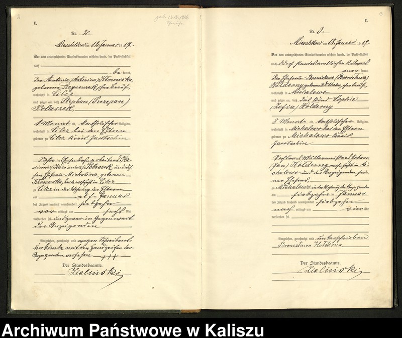 Obraz 5 z jednostki "Księga miejscowa zgonów"