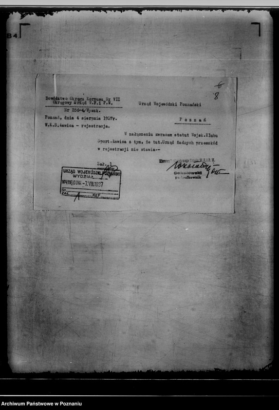 Obraz 12 z jednostki "/Wojskowy Klub Sportowy,,Ławica"/"