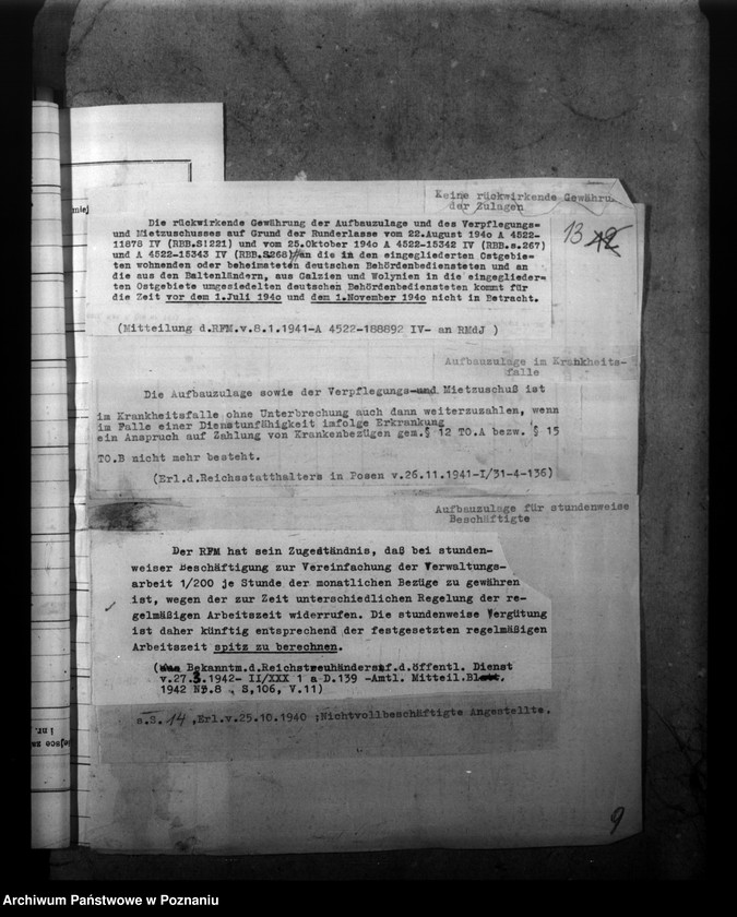 Obraz 17 z jednostki "Aufbauzulage für Beamten in den Ostgebieten"