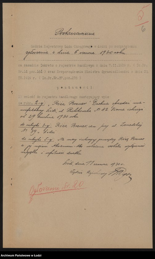 Obraz 8 z jednostki "Róża Brener- drobna sprzedaż manufaktury"