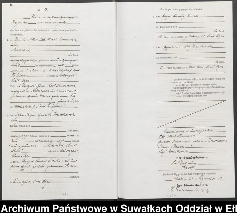 image.from.unit.number "[Heirats=Neben=Register des Preussischen Standes-Amtes Orlen Kreis Lötzen]"
