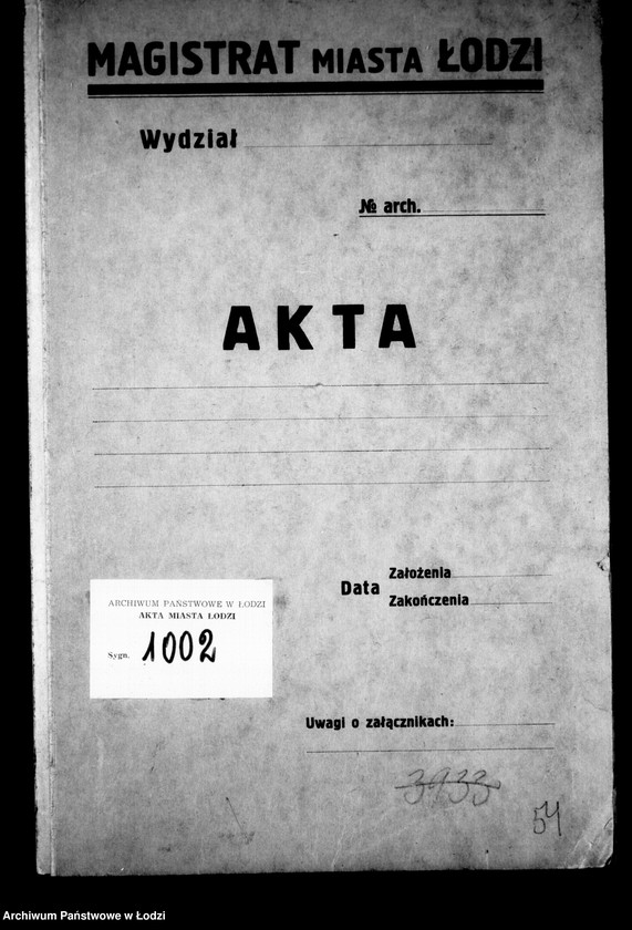 Obraz 4 z jednostki "Akta tyczące się podatku koszernego"