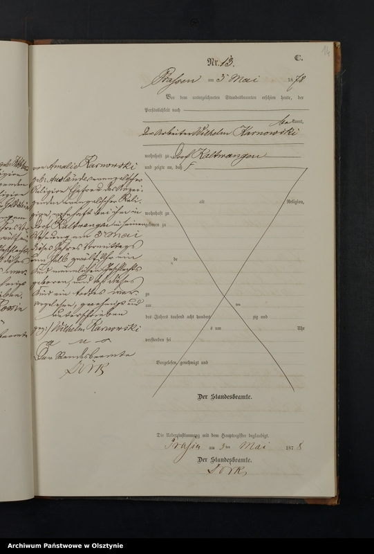 image.from.unit.number "Sterbe-Neben-Register Nr 1 - 46"