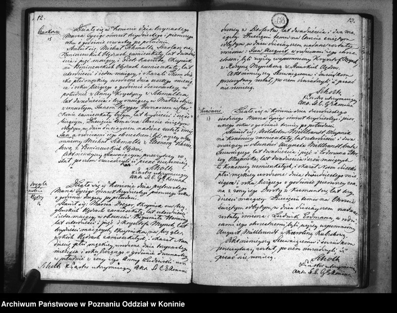 image.from.unit.number "Akta urodzeń, małżeństw i zejścia"