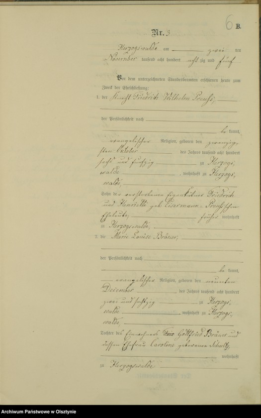 image.from.unit.number "Heiraths-Neben-Register nr 1 - 5"