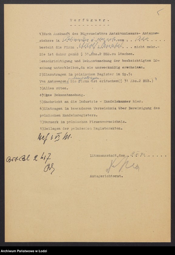 Obraz 7 z jednostki "Adolf Schnabel- sklep tytoniowy"