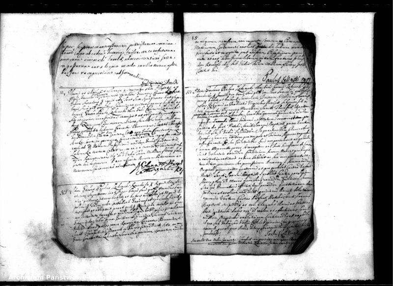 Obraz 19 z jednostki "Inscriptiones, resignationes [protocollon]"