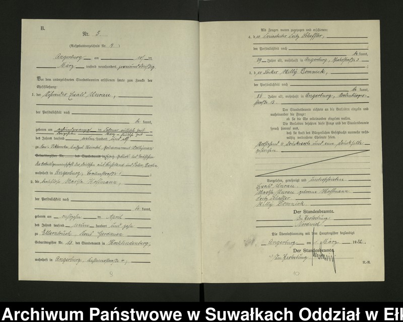 image.from.unit.number "[Heirats - Register (Neben - Register) Standesamt Angerburg einschl. der Bezirke, Gr. Strengeln, Prinowen und Kehlen Kreis Angerburg]"