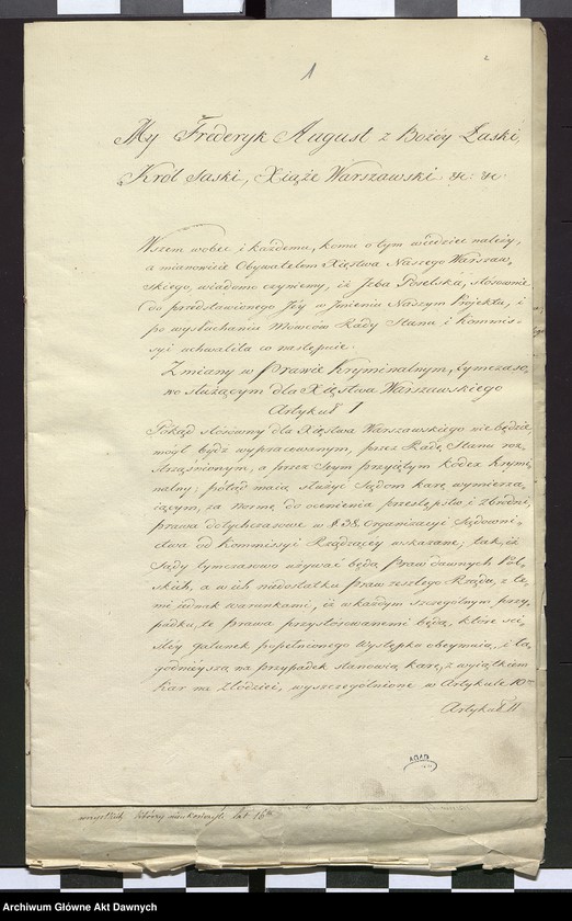 Obraz z jednostki "Prawa 1809, 1811."