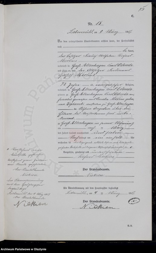 image.from.unit.number "Sterbe-Neben-Register Nr 1 - 63"