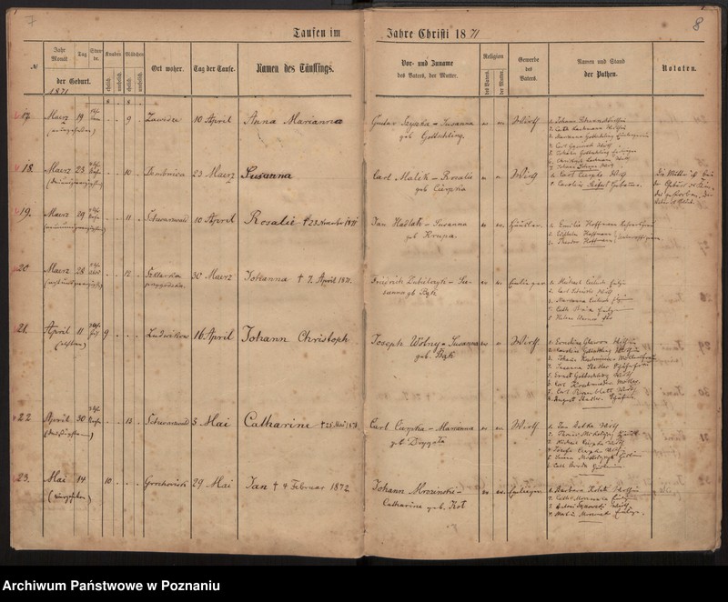 image.from.unit.number "Taufregister"