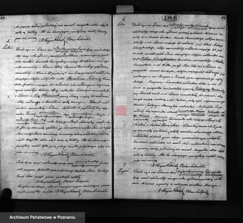Obraz 17 z jednostki "Duplikat urodzonych, zaślubionych i zmarłych"